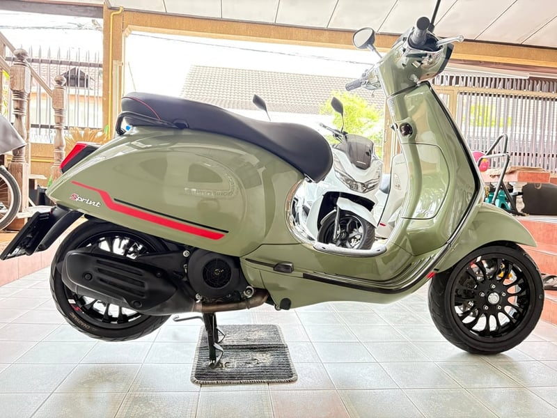 Vespa Sprint150 ABS วิ่ง 8000 โล ปี66