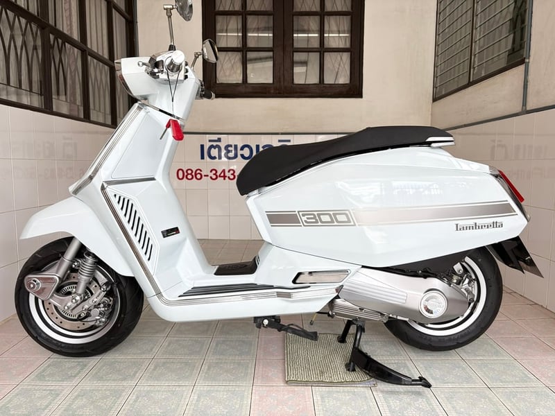 Lambretta X300 SR วิ่ง 8000 โล ปี67 Lambretta X300 SR วิ่ง 8000 โล ปี67