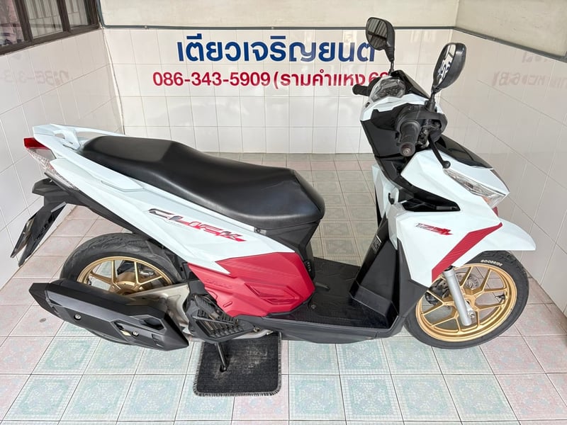 Click125i สต๊าดติด ขับได้ มีเล่ม รถบ้านแท้ เจ้าของฝากขาย เอกสารครบ สภาพพร้อมใช้ เครื่องดี ศูนย์ดี ชุดสีสวย วิ่ง10000 ปี61