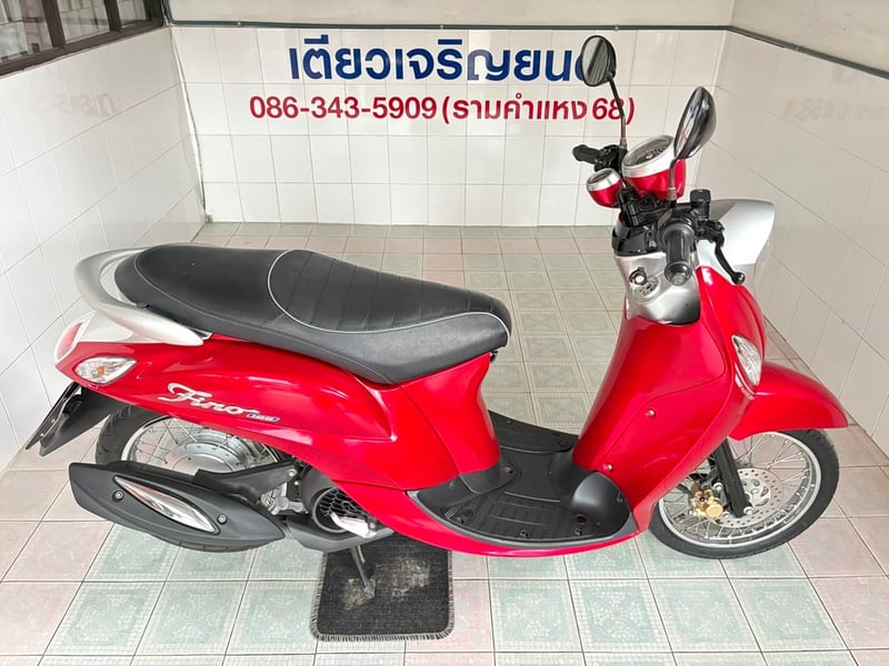 Yamaha Fino125 วิ่ง6000 โล ปี66 Yamaha Fino125 วิ่ง6000 โล ปี66
