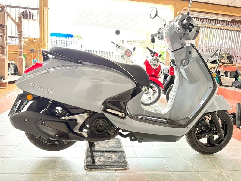 Tuscany150 Keyless กุญแจ2ชุด เอกสารครบ มีรับประกัน เครื่องดี ศูนย์ดี ชุดสีสวย ผ่อนได้ ไม่ต้องค้ำ วิ่ง6000 กลางปี66