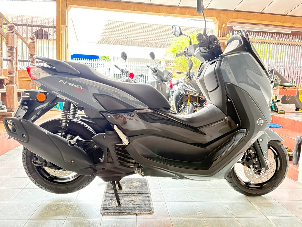 N-Max โฉม2023 สมุดคู่มือครบ มีรับประกัน เจ้าของเก่าดูแลดี เครื่องเดิมแห้งๆ ชุดสีไม่มีรอย ออกรถง่าย ไม่ต้องค้ำ วิ่ง8000 ปลายปี66
