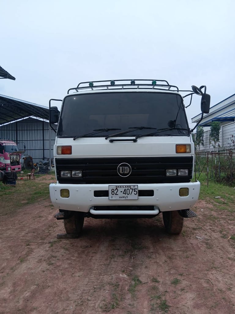 ขายรถโม่ปูนนิสสัน CW430 ขนาด 6 คิวทำใหม่ทั้งคันราคา 450000 บาท