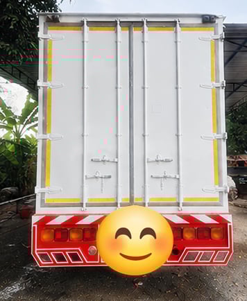 NISSAN UD PKB 216แรงม้า รถบรรทุก 6ล้อ ตู้แห้ง ปี2004 เลขไมล์ 519,000 กม.