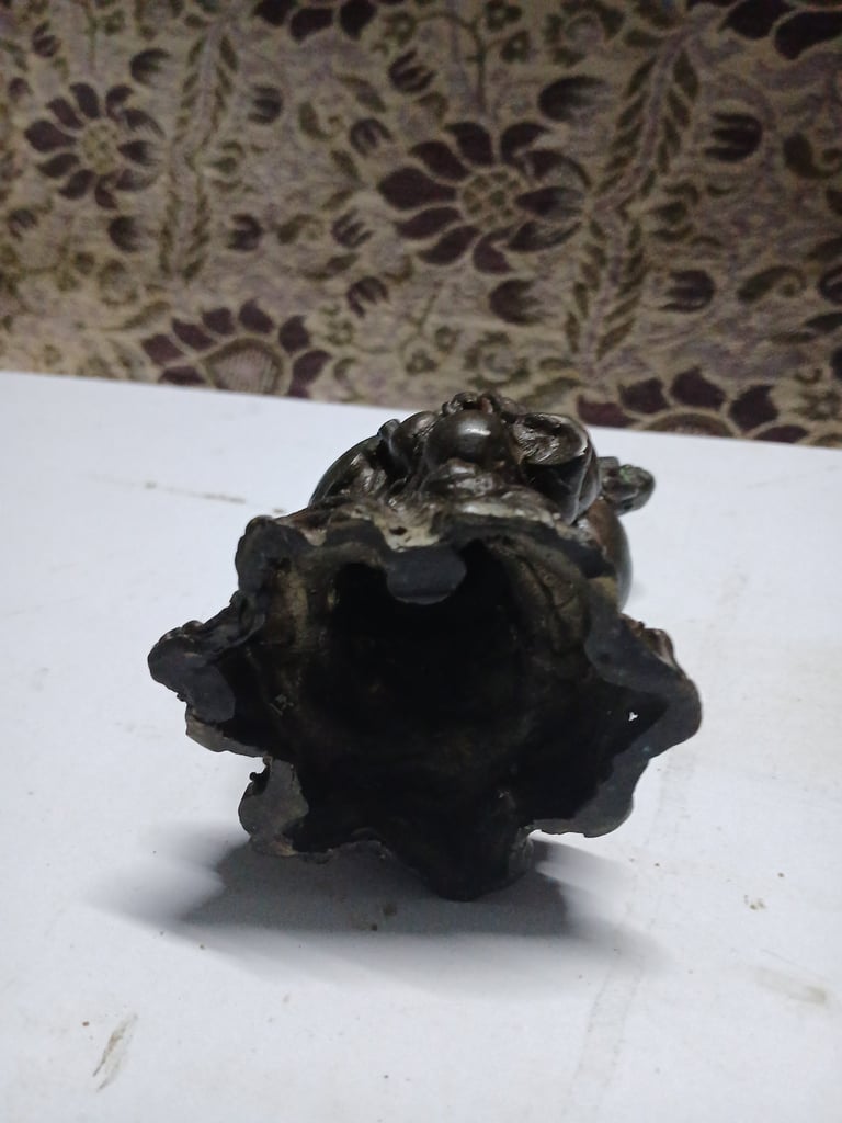 พระพุทธรูปทองเหลืองมงคลเสริมฮวงจุ้ยจีน