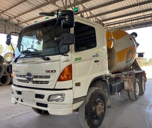ขายรถ10ล้อโม่ปูน HINO 330 ปี55 โม่6คิว เน้นโทร 099-4982892