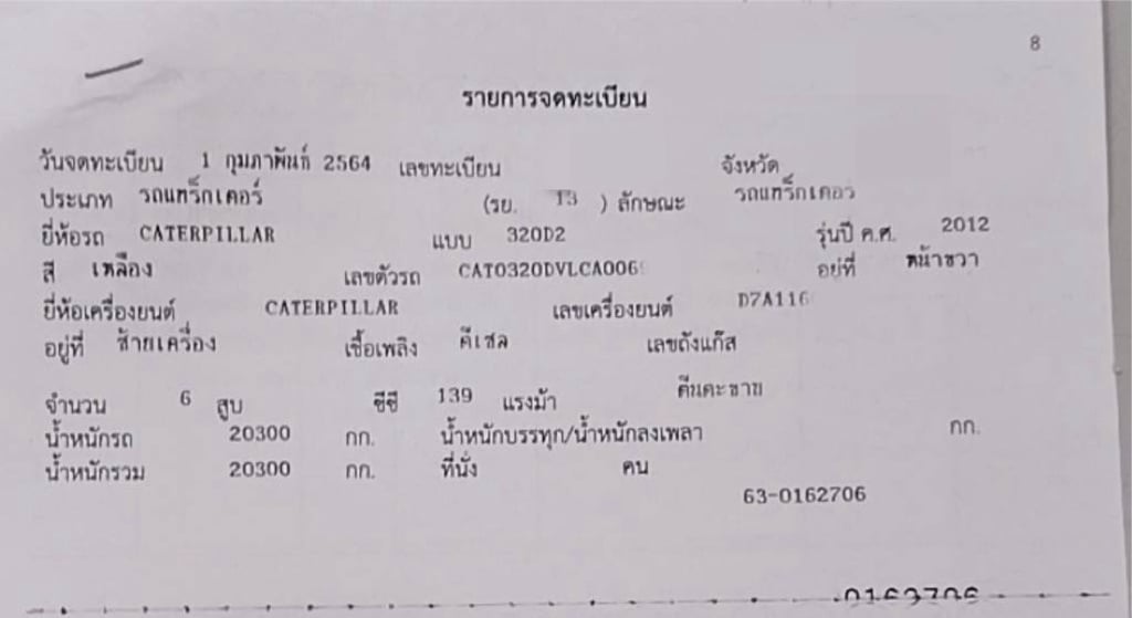 ขายรถแบคโฮ 320D2 12,800ชั่วโมง เล่ม เน้นโทร 099-4982892