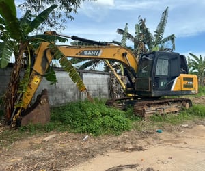 ขายรถแบคโฮตามสภาพ SY135C ชุดจด เน้นโทร 099-4982892