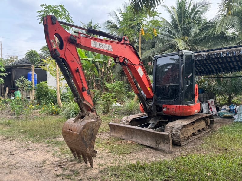 ขายรถแบคโฮ U55-6 ทำงาน 6,900ชั่วโมง เดิมๆเน้นโทร 099-4982892