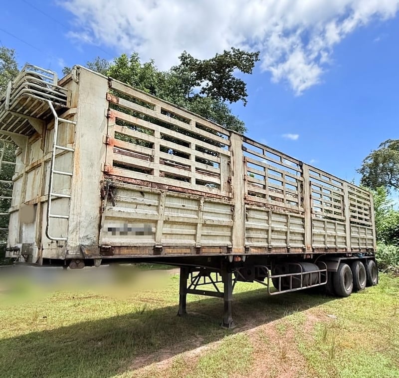 ขายหางคอก3เพลาแท้ RCK ยาว 12.50 เมตร เดิมๆเน้นโทร 099-4982892