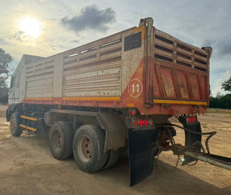 ขายรถพ่วง18ล้อดั้ม HINO 344กับหาง SMM เดิมๆเน้นโทร 099-4982892