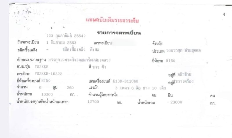 ขายรถ10ล้อโม่ปูน HINO 260แรงม้า พร้อมใช้ เน้นโทร 099-4982892