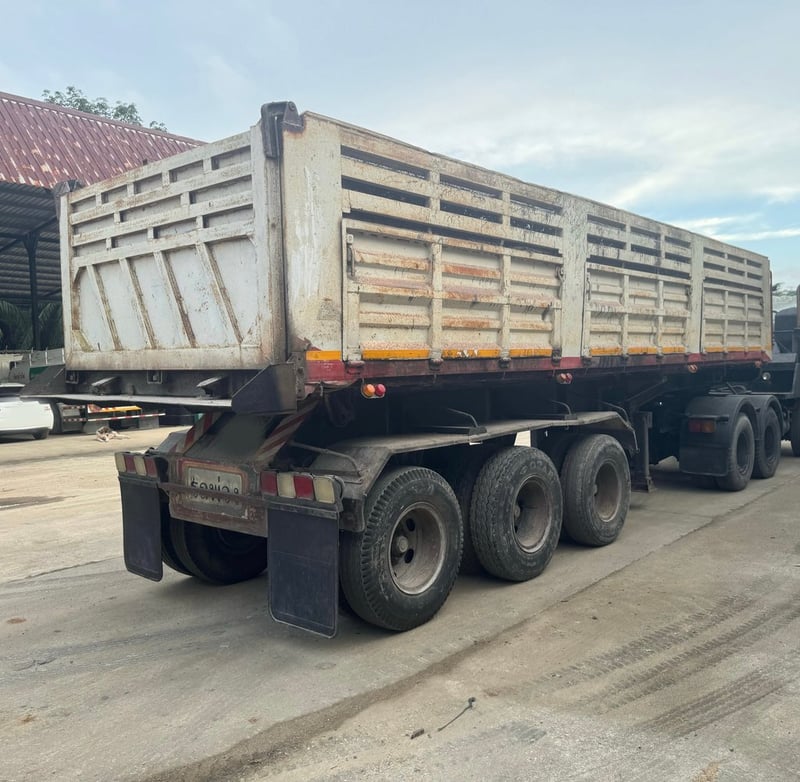 ขายหางเซมิดั้ม3เพลาแท้ CTT เดิมๆเน้นโทร 099-4982892