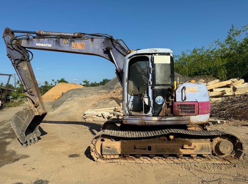 ขายรถแบคโฮ PC128UU-1E ระบบสมบูรณ์ เล่ม เน้นโทร 099-4982892