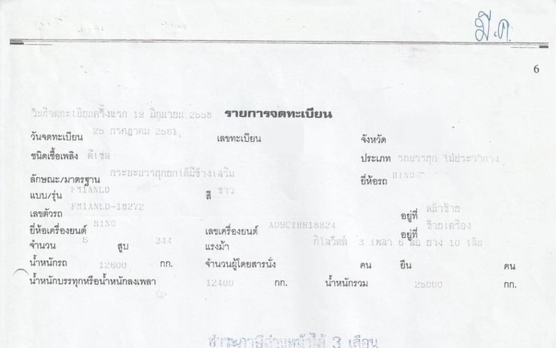 ขายรถ22ล้อดั้ม HINO 344 กับหางSTL เดิมๆเน้นโทร 099-4982892