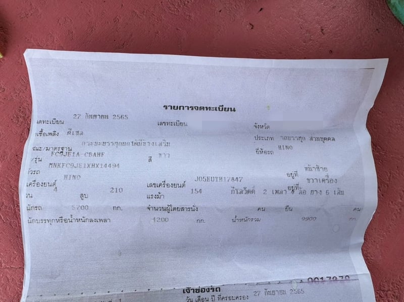 ขายรถ6ล้อดั้ม FC9J 210ปี65 วิ่ง 34,238กิโล เน้นโทร 099-4982892