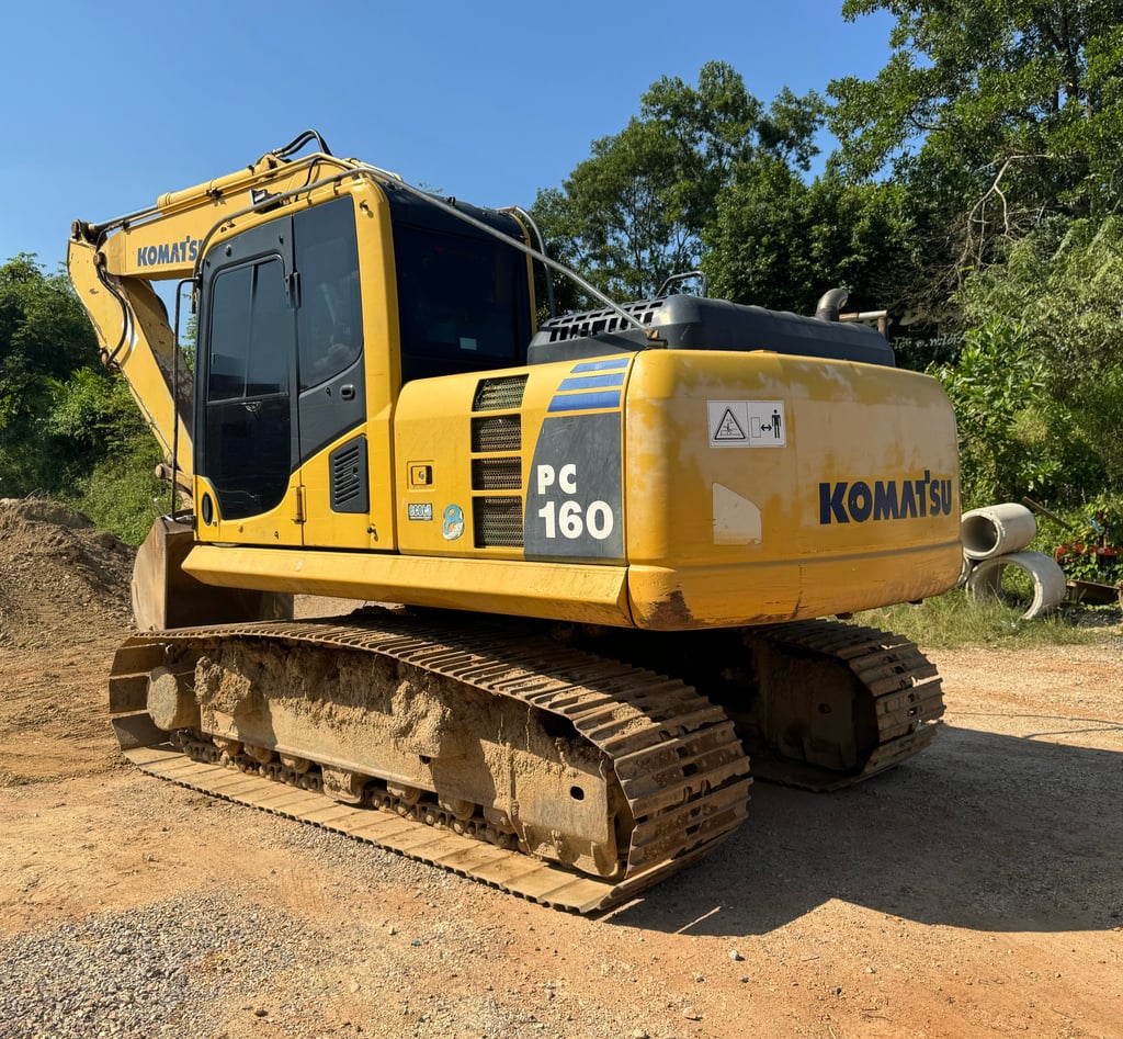 ขายรถแบคโฮ PC160LC-8 สวยเดิม เล่ม เน้นโทร 099-4982892