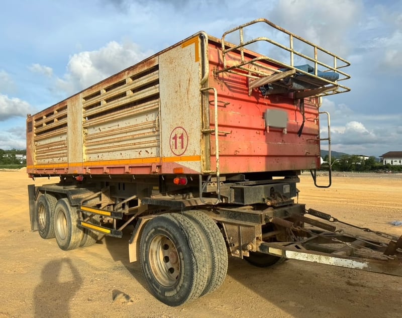 ขายรถพ่วง18ล้อดั้ม HINO 344กับหาง SMM เดิมๆเน้นโทร 099-4982892