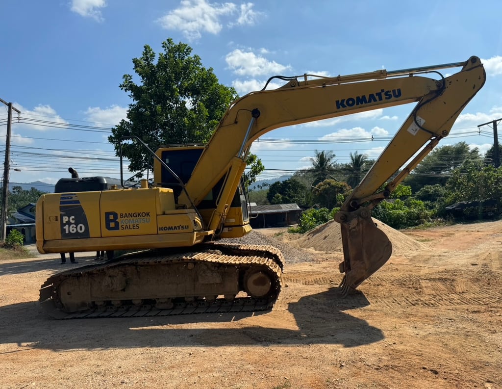ขายรถแบคโฮ PC160LC-8 สวยเดิม เล่ม เน้นโทร 099-4982892