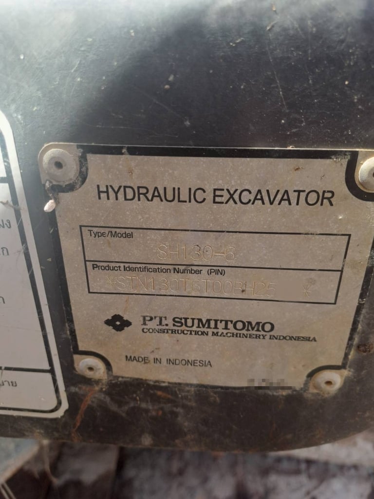 ขายรถแบคโฮ SH 130-6 4,500ชั่วโมง สวยๆเน้นโทร 099-4982892