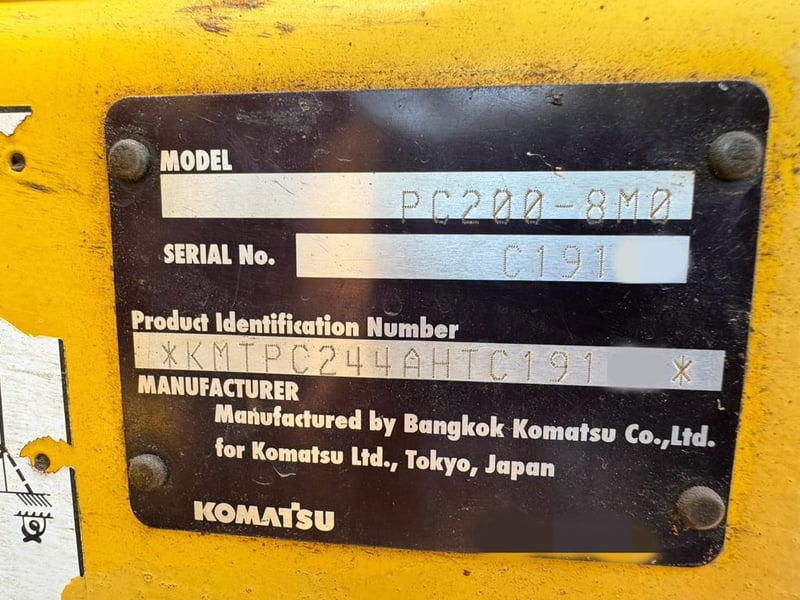 ขายรถแบคโฮ PC200-8MO ทำงาน 14,000ชั่วโมง เล่มเน้นโทร 099-4982892