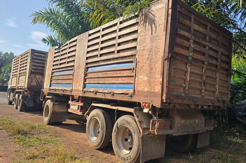 ขายรถ22ล้อดั้ม HINO 344 กับหางSTL เดิมๆเน้นโทร 099-4982892