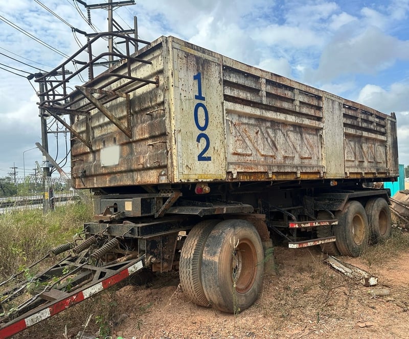 ขายหางพ่วง3เพลา SMM ปี53 ยาว 6.50 เมตร ตามสภาพ เน้นโทร 099-4982892