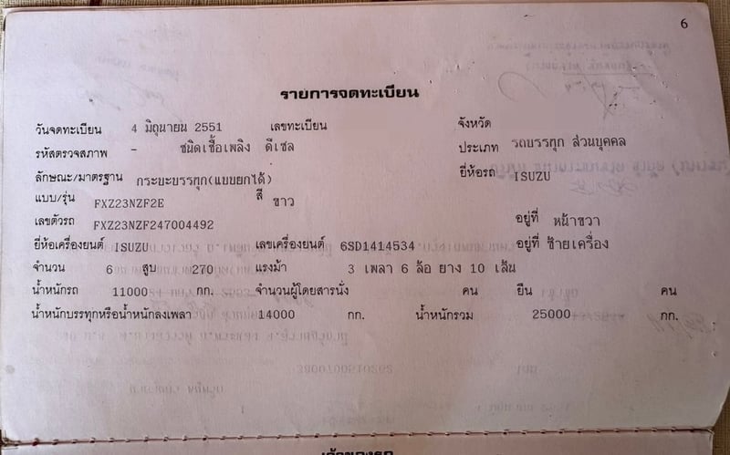 ขายรถ18ล้อดั้ม ISUZU 270ปี51 หางปี56 เดิมๆเน้นโทร 099-4982892 ขายรถ18ล้อดั้ม ISUZU 270ปี51 หางปี56 เดิมๆเน้นโทร 099-4982892