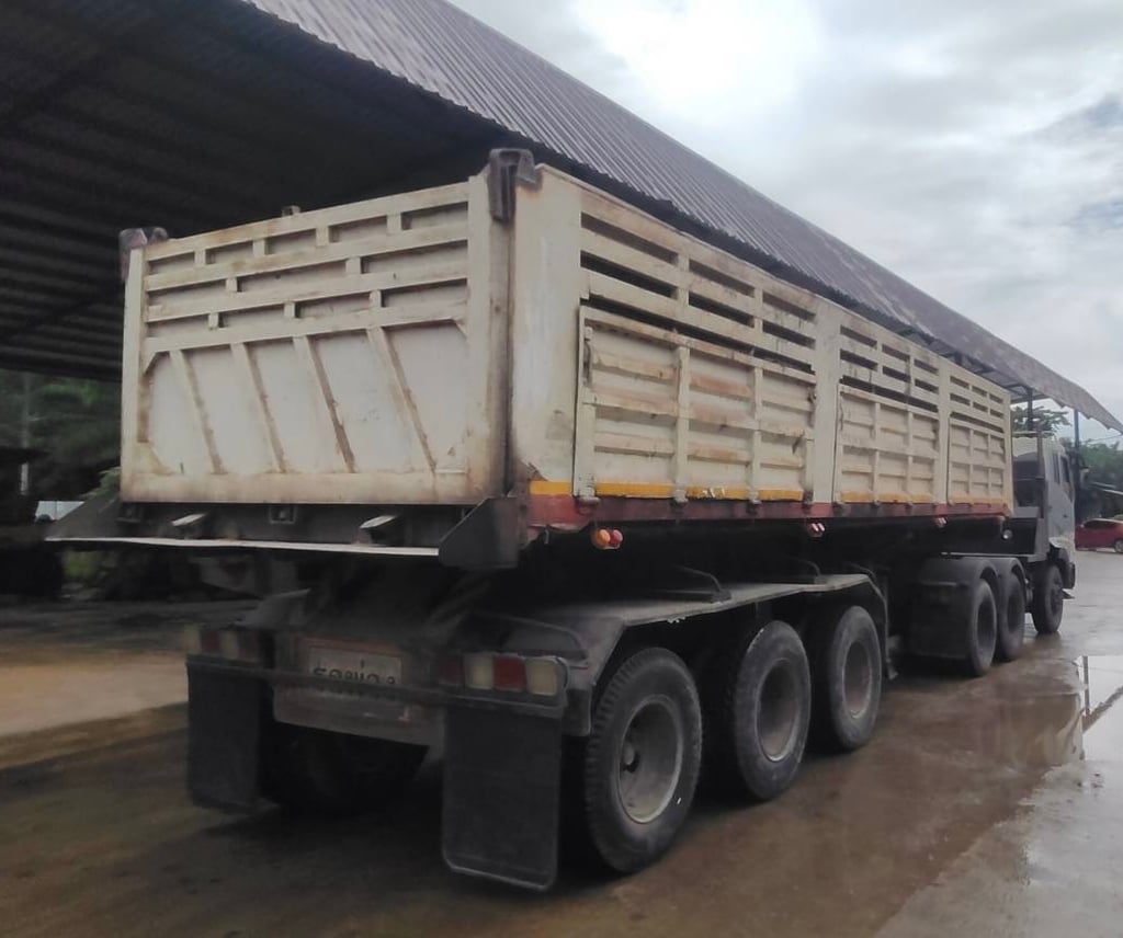 ขายรถหัวลากหางเซมิดั้ม22ล้อ FUSO 270 หางCTT เน้นโทร 099-4982892 ขายรถหัวลากหางเซมิดั้ม22ล้อ FUSO 270 หางCTT เน้นโทร 099-4982892