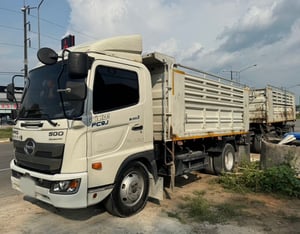ขายรถ6ล้อดั้มลากพ่วงเป็น 14ล้อดั้ม HINO 210 เดิมๆเน้นโทร 099-4982892