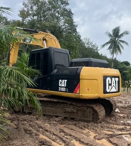 ขายแบคโฮ 318D2L ทำงาน 12,000ชั่วโมง ชุดจด เน้นโทร 099-4982892