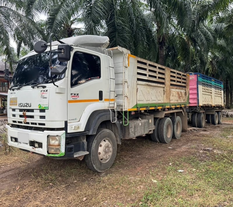 ขายรถ22ล้อดั้ม ISUZU 360 หางSMMปี56 เดิมๆเน้นโทร 099-4982892