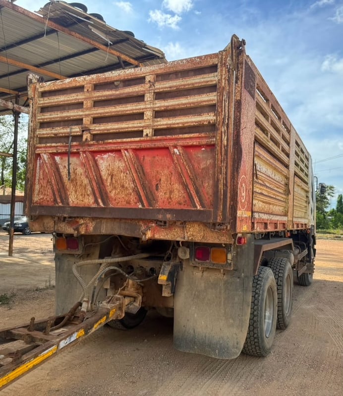 ขายรถพ่วง22ล้อดั้ม ISUZU 360 กับหางSMM เดิมๆเน้นโทร 099-4982892