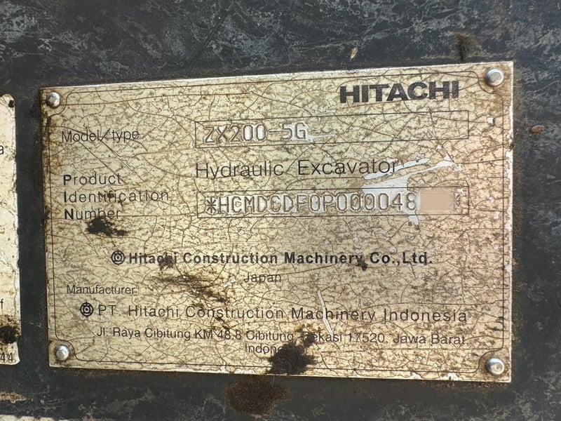 ขายรถแบคโฮ ZX200-5G 15,000ชั่วโมง เดิมๆเน้นโทร 099-4982892