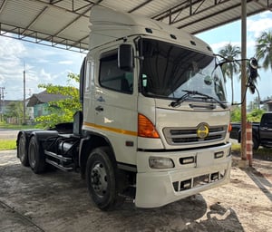 ขายรถ18ล้อหัวลากหางพื้นเรียบ HINO 320 เดิมๆเน้นโทร 099-4982892