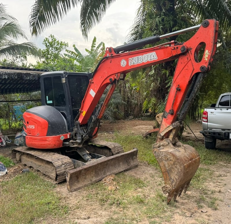 ขายรถแบคโฮ U55-6 ทำงาน 6,900ชั่วโมง เดิมๆเน้นโทร 099-4982892