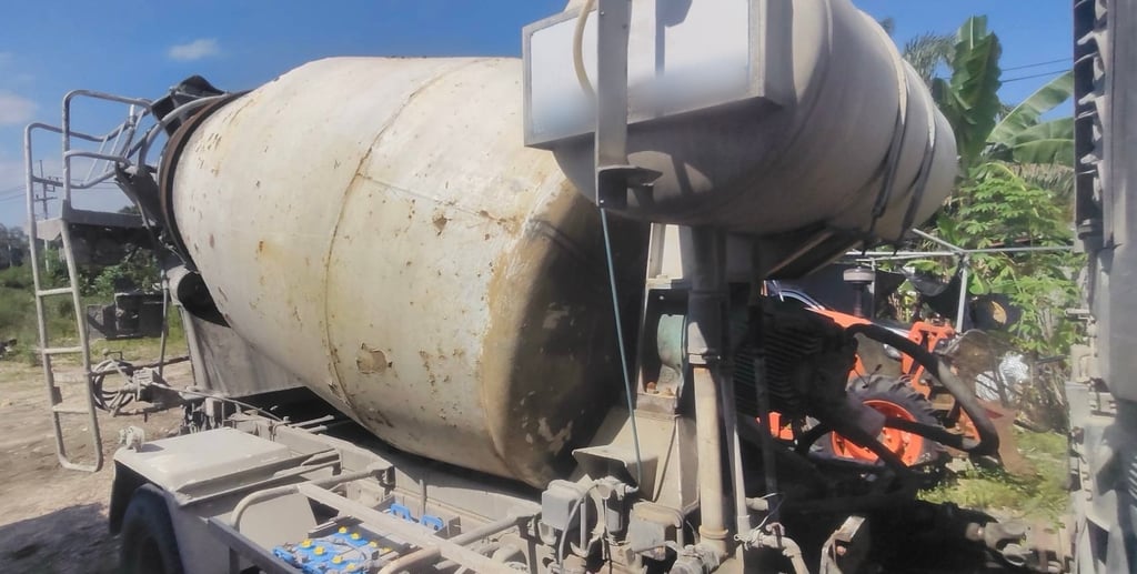 ขายรถ6ล้อโม่ปูน FC9JELA 175ปี58 เดิมๆเน้นโทร 099-4982892