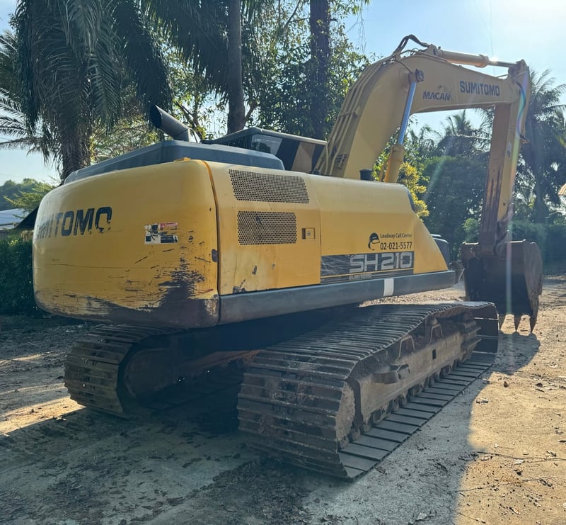 ขายรถแบคโฮ SH210F-6 ทำงาน 7,500ชั่วโมง เดิมๆเล่ม เน้นโทร 099-4982892