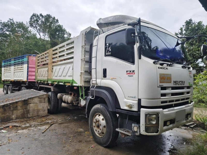 ขายรถ22ล้อดั้ม ISUZU 360แรงม้าหางSMM เน้นโทร 099-4982892