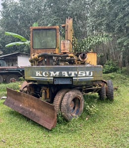 ขายรถแบคโฮล้อยาง PW60-3 ตามสภาพ เน้นโทร 099-4982892