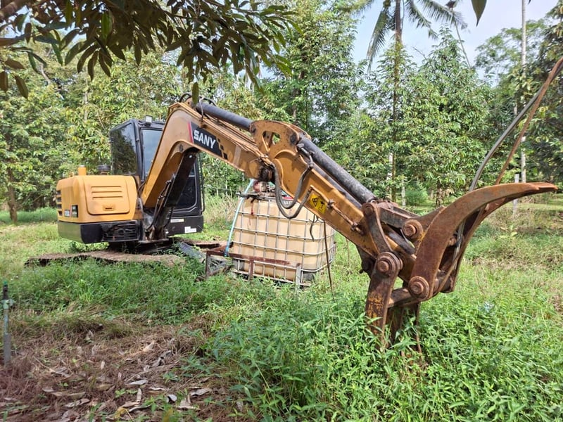 ขายรถแบคโฮ SY55C ทำงาน 2,600ชั่วโมง สวยๆเน้นโทร 099-4982892