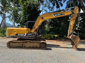 ขายแบคโฮ SY135C 8,700ชั่วโมง เน้นโทร 099-4982892