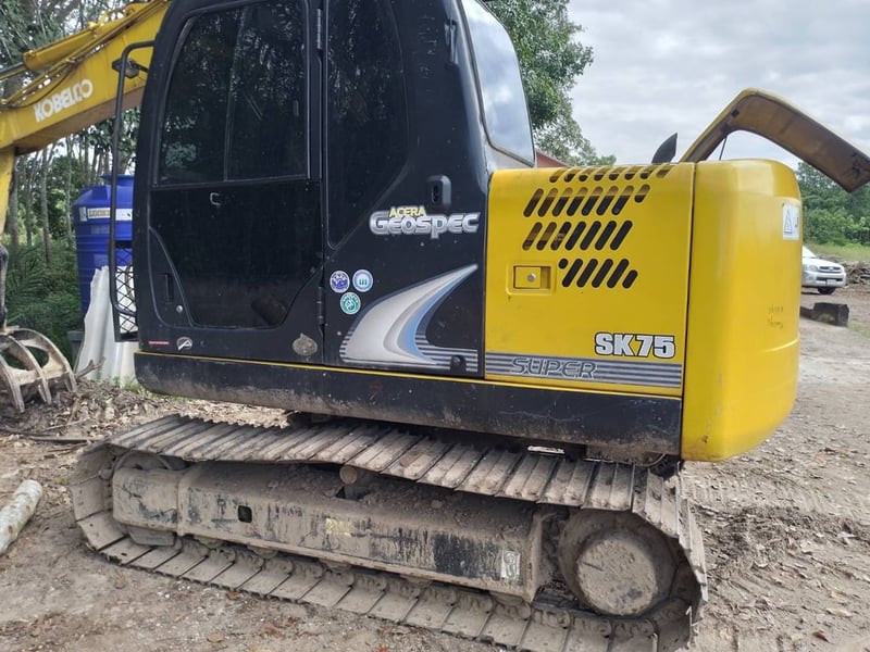 ขายรถแบคโฮ SK 75-8 1,800ชั่วโมง สวยๆเน้นโทร 099-4982892