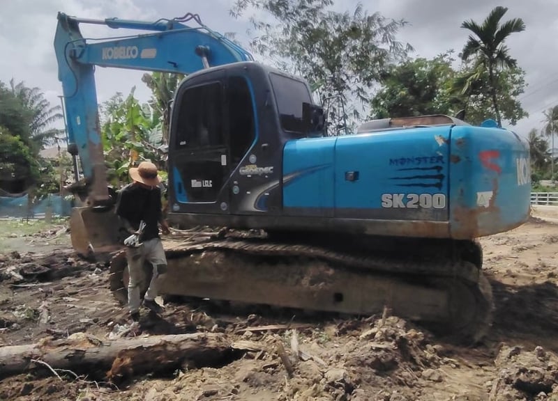 ขายแบคโฮ SK210LC-6 YQ07 ใบแจ้งจำหน่าย เน้นโทร 099-4982892