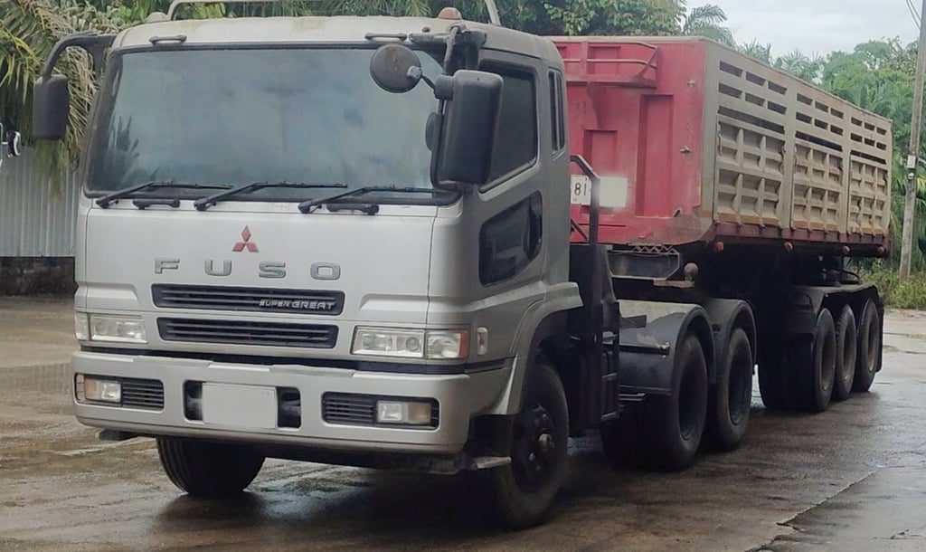 ขายรถหัวลากหางเซมิดั้ม22ล้อ FUSO 270 หางCTT เน้นโทร 099-4982892 ขายรถหัวลากหางเซมิดั้ม22ล้อ FUSO 270 หางCTT เน้นโทร 099-4982892