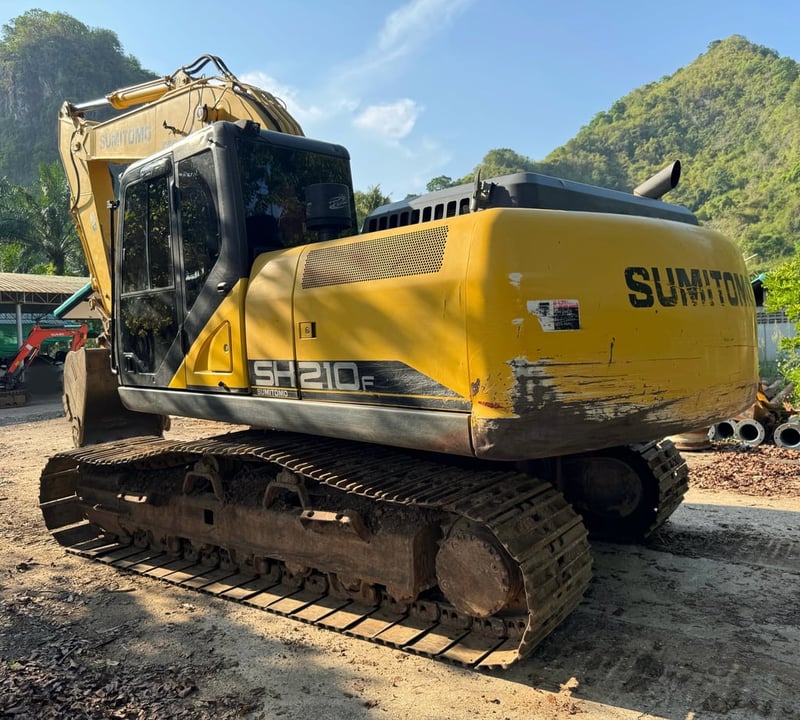 ขายรถแบคโฮ SH210F-6 ทำงาน 7,500ชั่วโมง เดิมๆเล่ม เน้นโทร 099-4982892