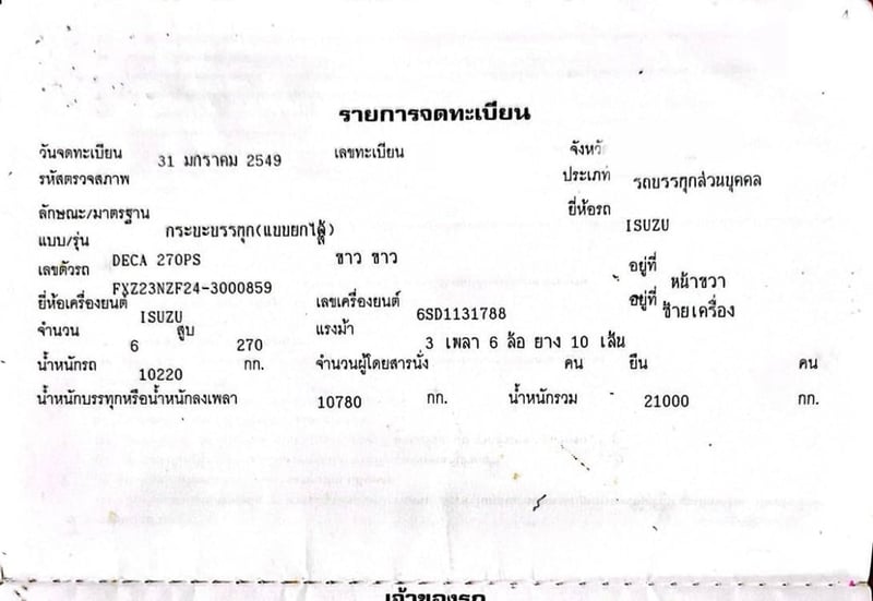 ขายรถ10ล้อดั้ม2เพลาตามสภาพ ISUZU 270ปี49 เดิมๆเน้นโทร 099-4982892 ขายรถ10ล้อดั้ม2เพลาตามสภาพ ISUZU 270ปี49 เดิมๆเน้นโทร 099-4982892
