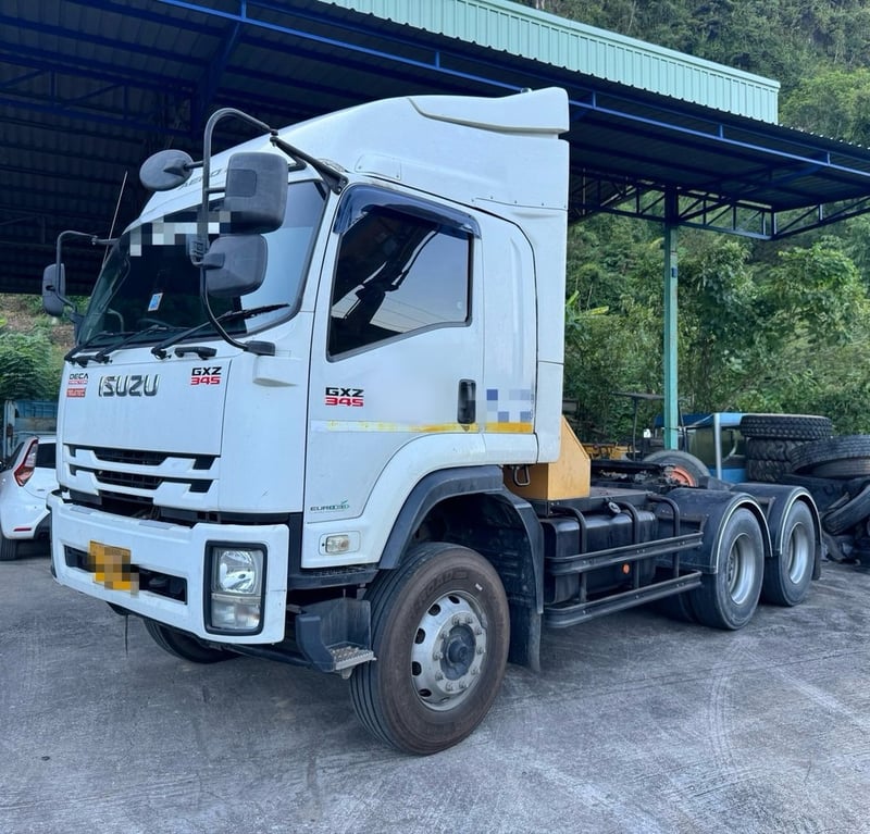 ขายรถ10ล้อหัวลาก ISUZU 345 วิ่ง 47,000กิโล สวยๆเน้นโทร 099-4982892