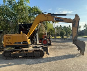 ขายรถแบคโฮ SY75C ทำงาน 5,800ชั่วโมง ชุดจด เน้นโทร 099-4982892