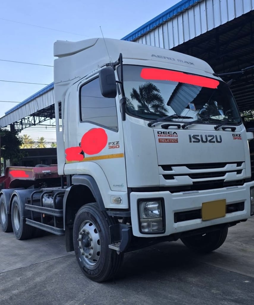 ขายรถ10ล้อหัวลาก ISUZU 345 แรงม้าปี62 วิ่ง 47,000กิโล เน้นโทร 099-4982892